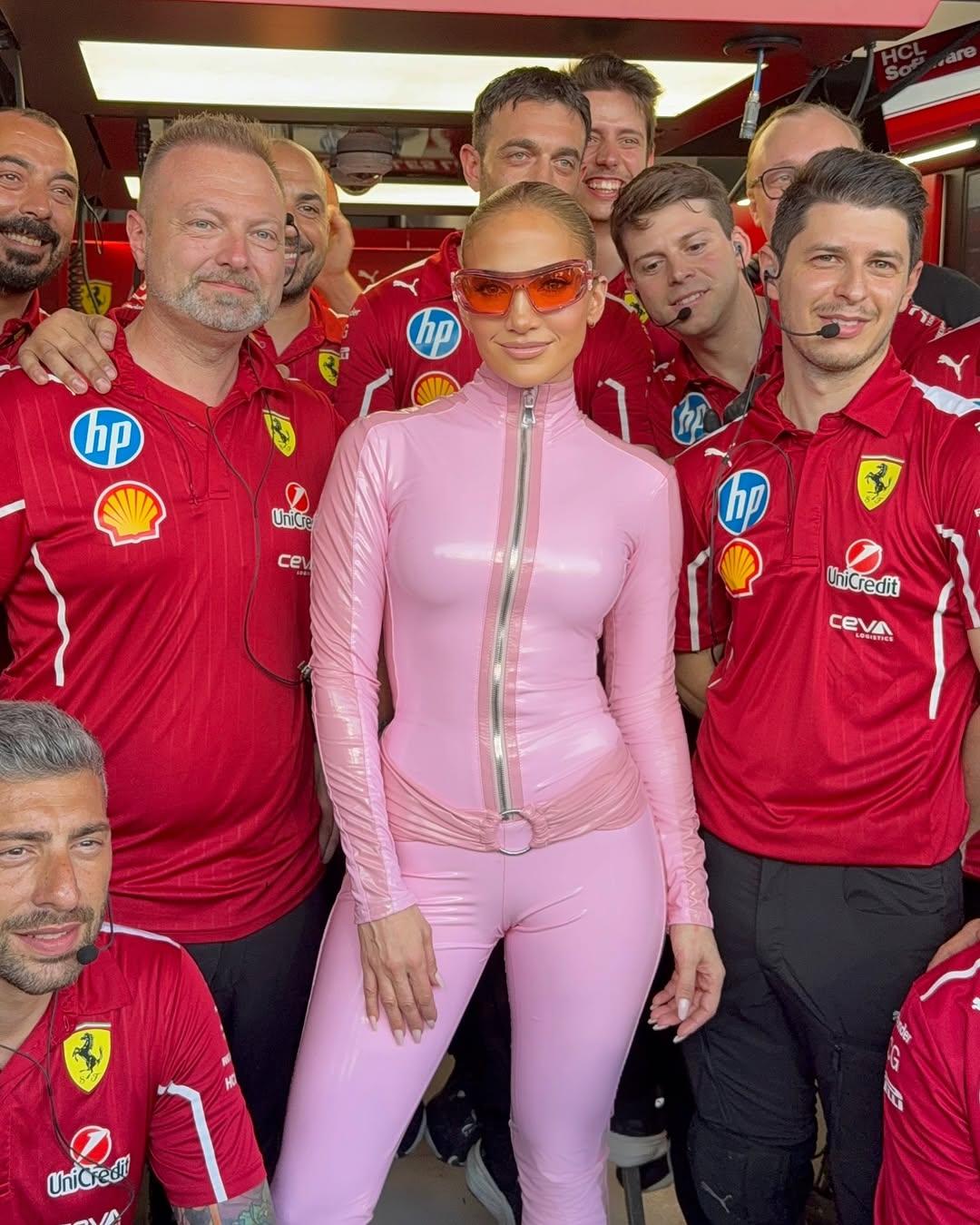 Jennifer Lopez at F1 Grand Prix in Saudi Arabia