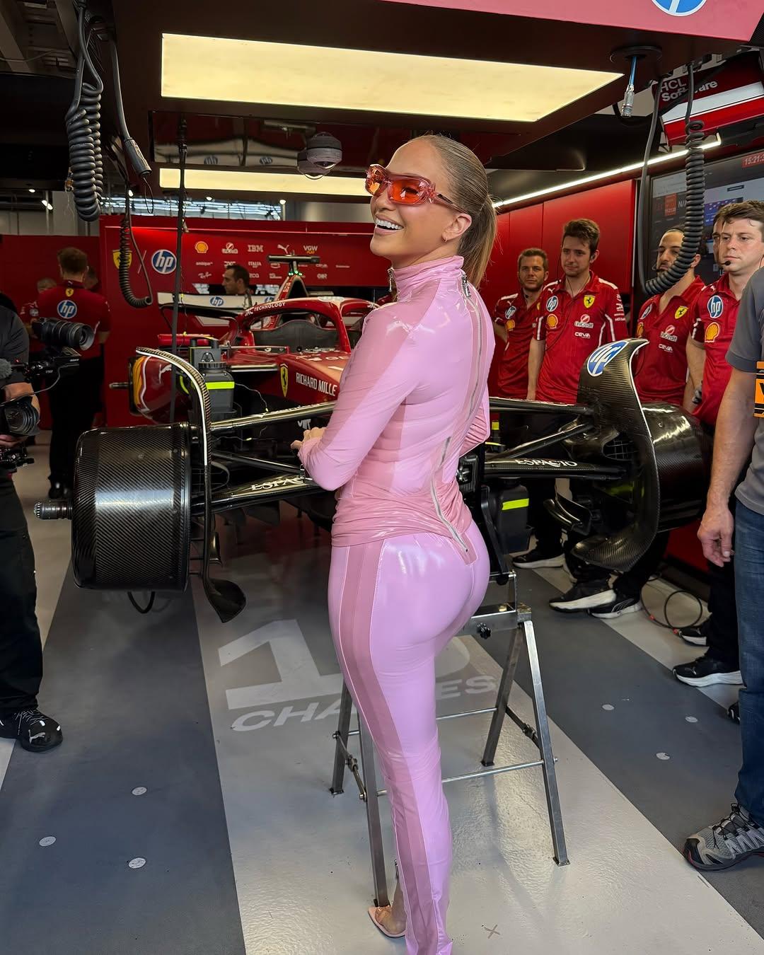 Jennifer Lopez at F1 Grand Prix in Saudi Arabia