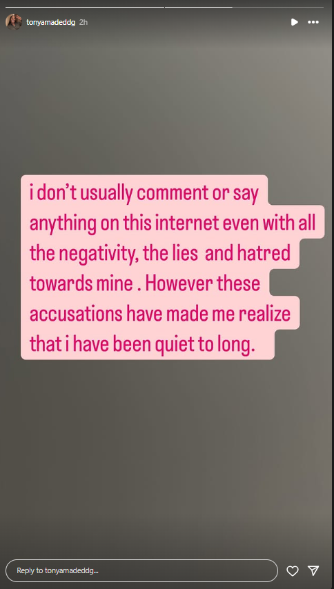 DDG Mom post