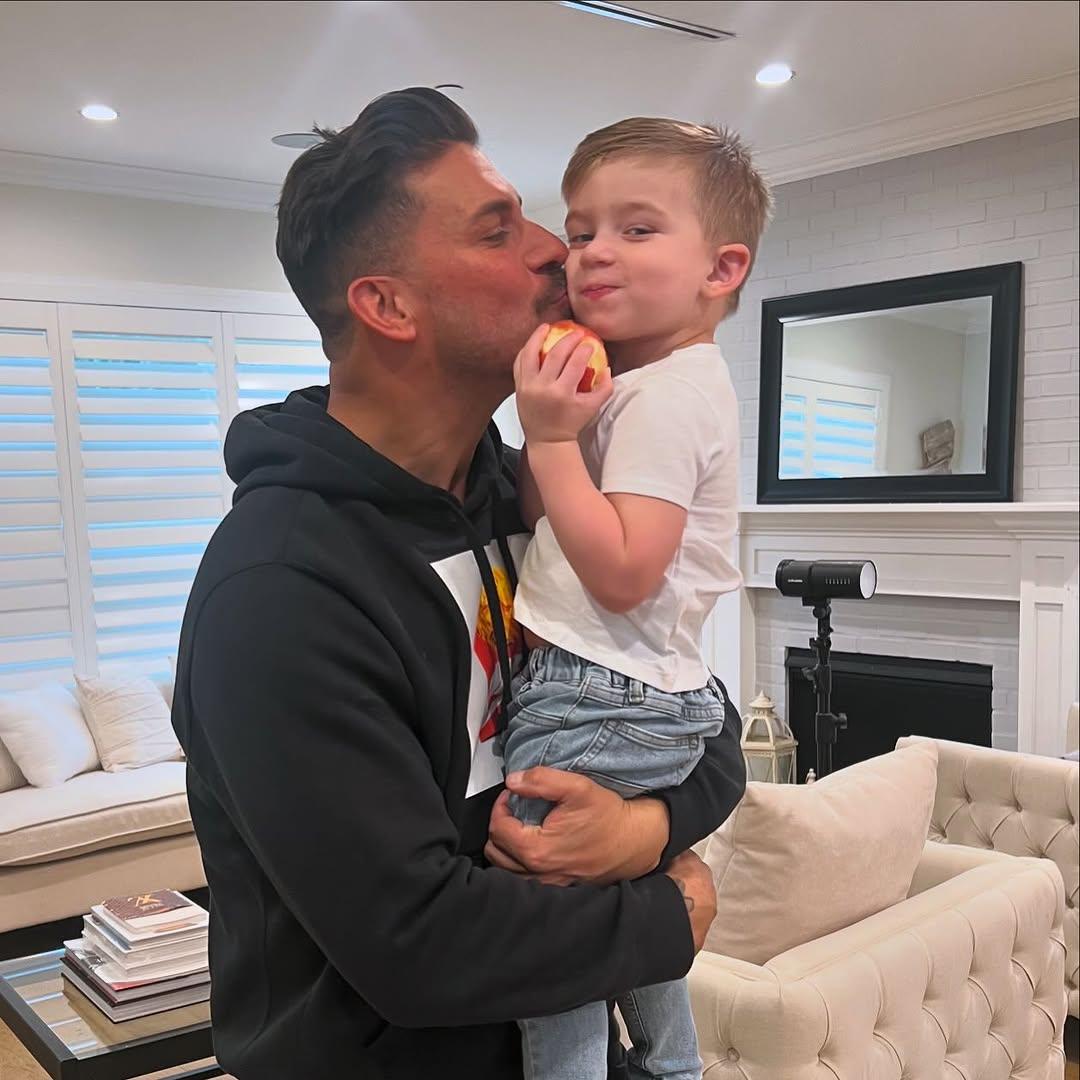 Jax Taylor and son Cruz.