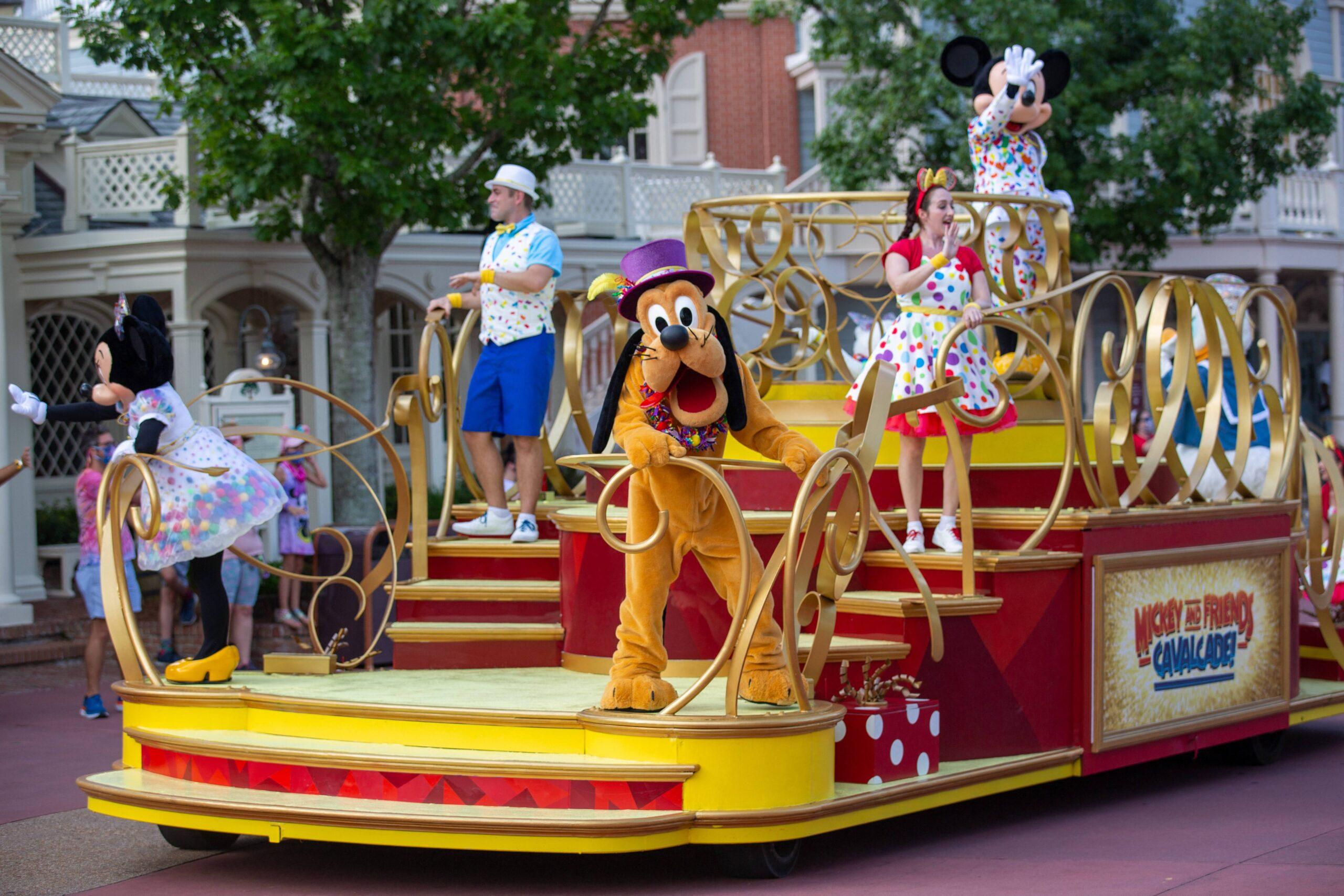 Disney World parade float