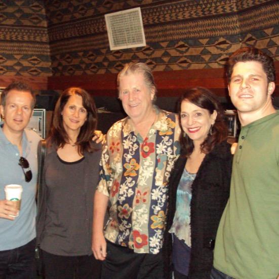 Robin Kaye surrounded by loved ones