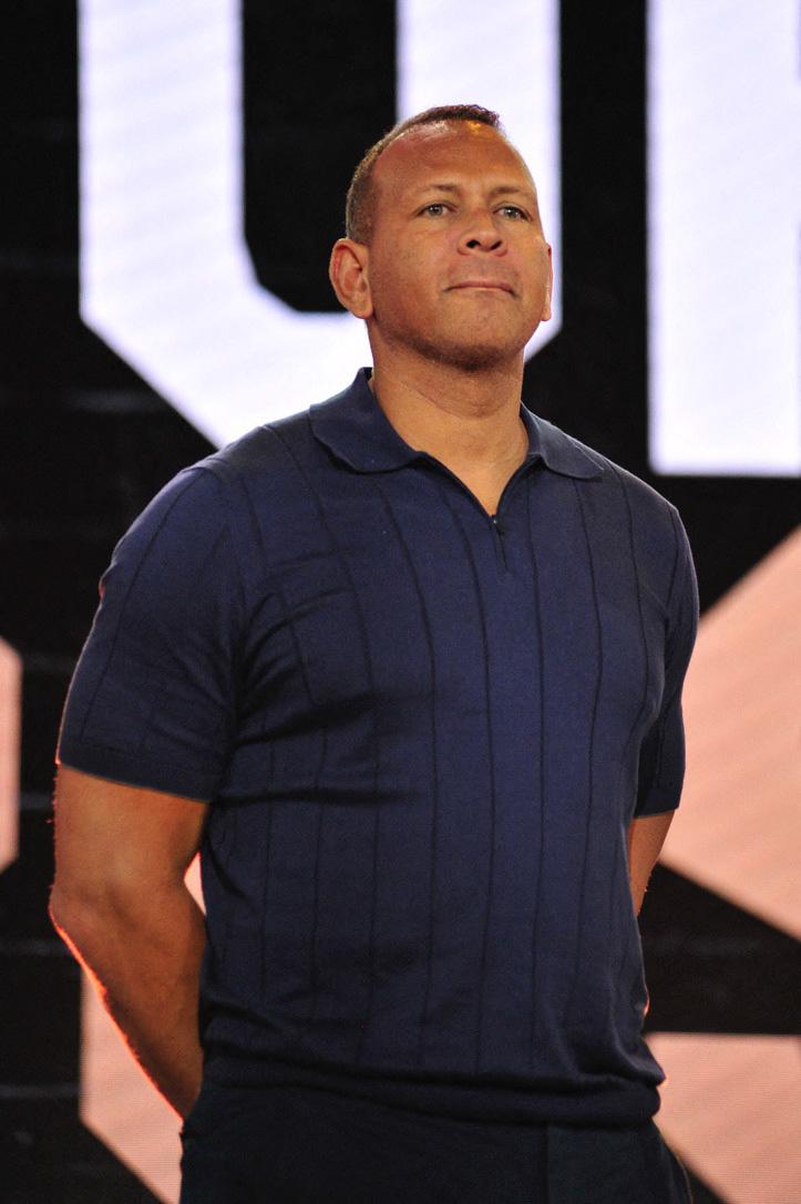 Alex Rodriguez working with Fanatics.