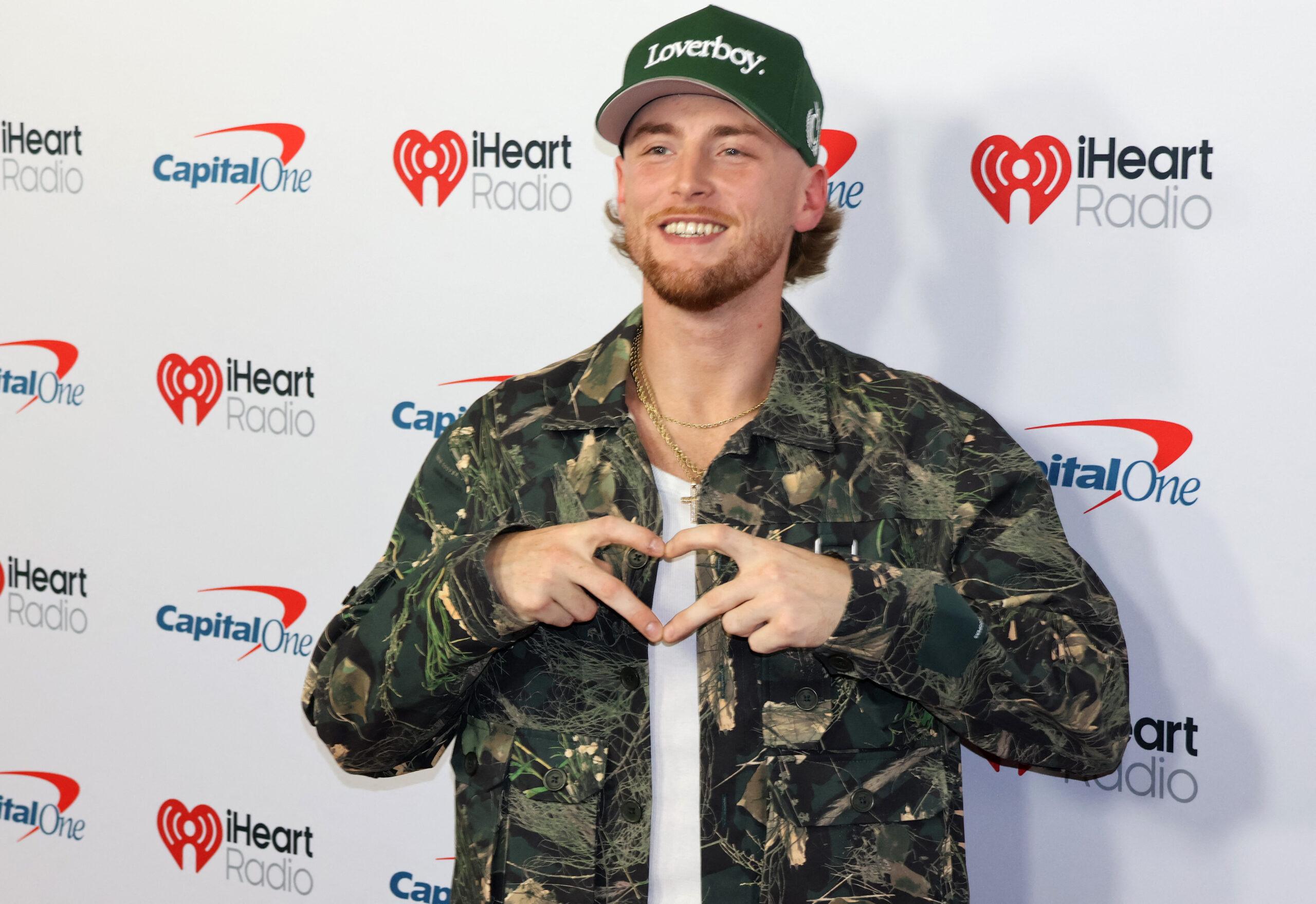 Bailey Zimmerman attends the 2025 iHeartRadio Music Festival