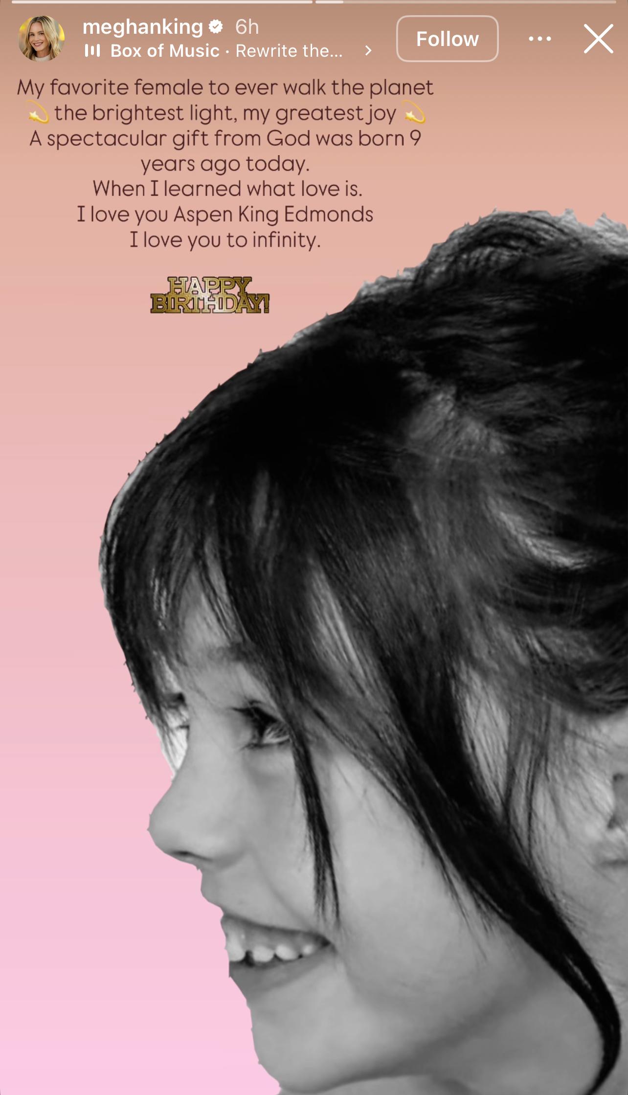 Meghan King celebrates daughter amid custody loss