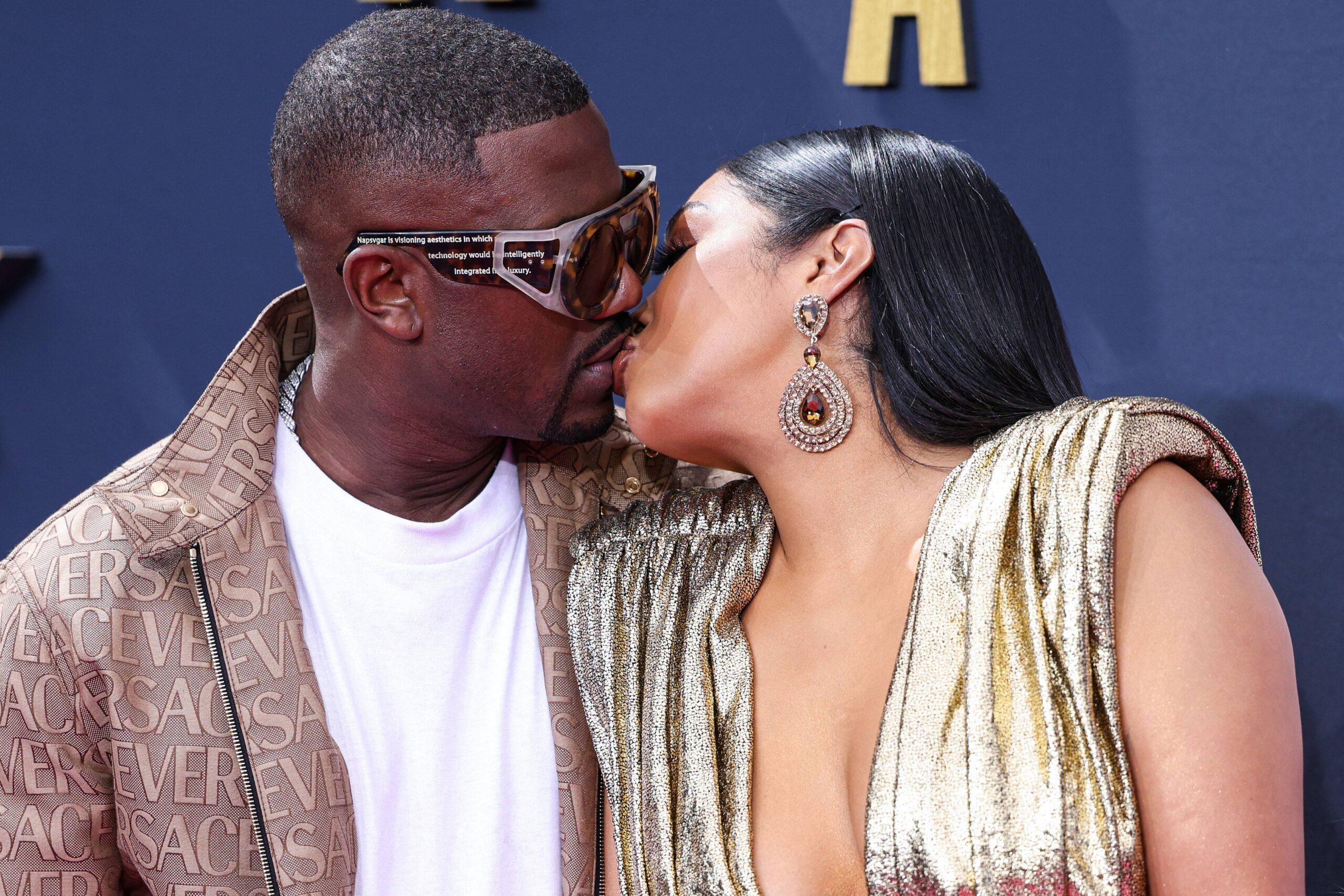 Ray J and Princess Love at the BET Awards 2023