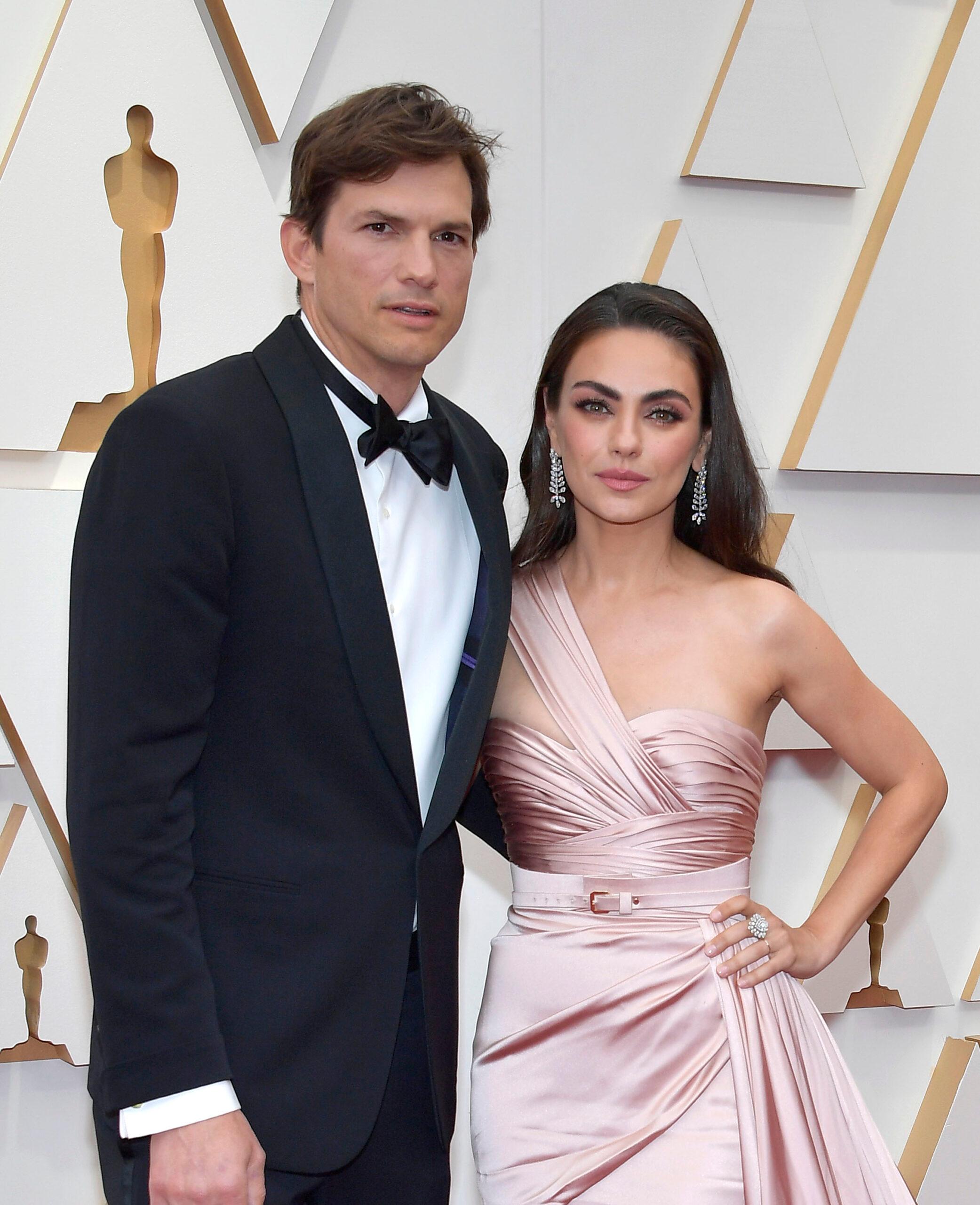 Ashton Kutcher and Mila Kunis