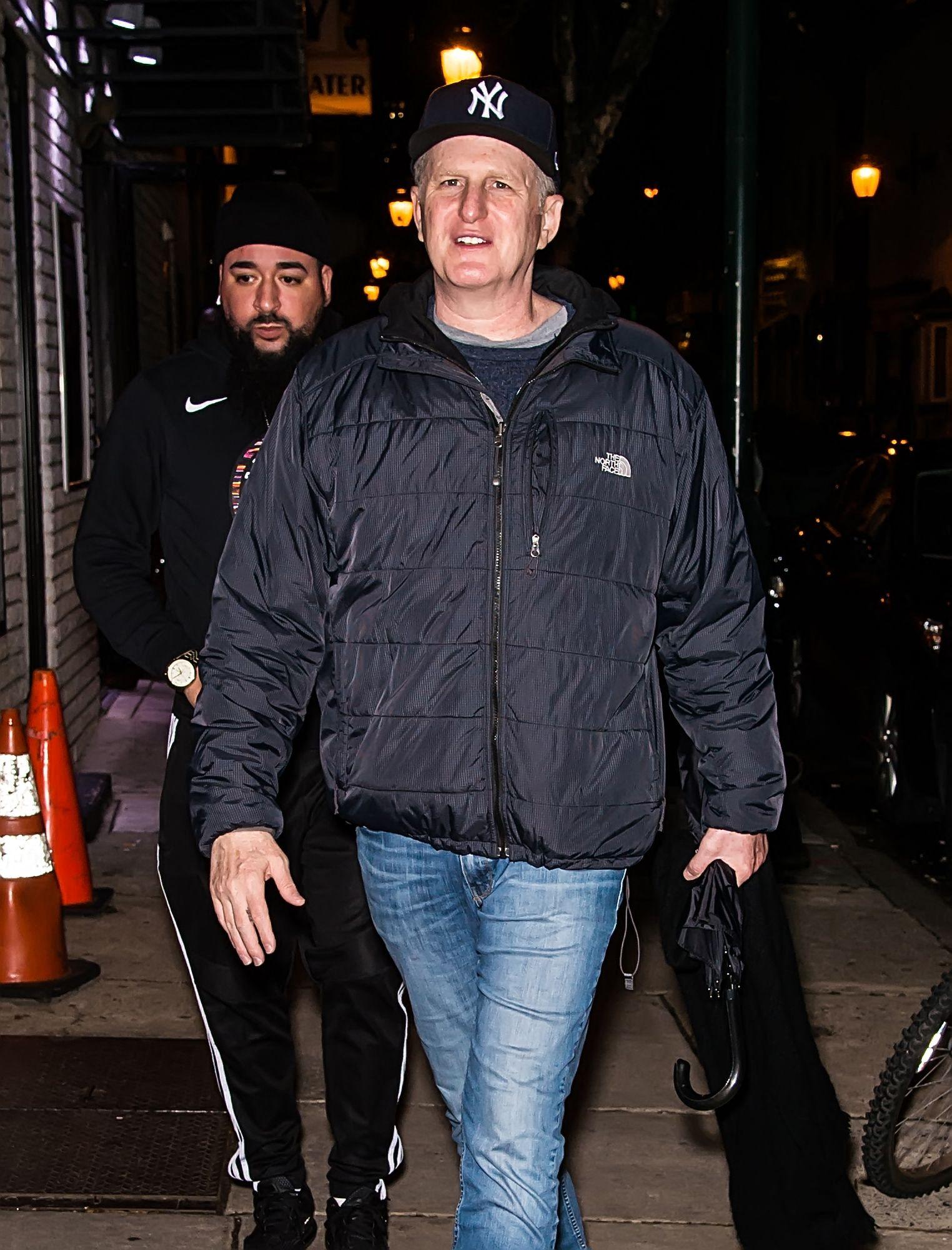 Michael Rapaport arrives to his comedy show at Helium Comedy Club in Philadelphia