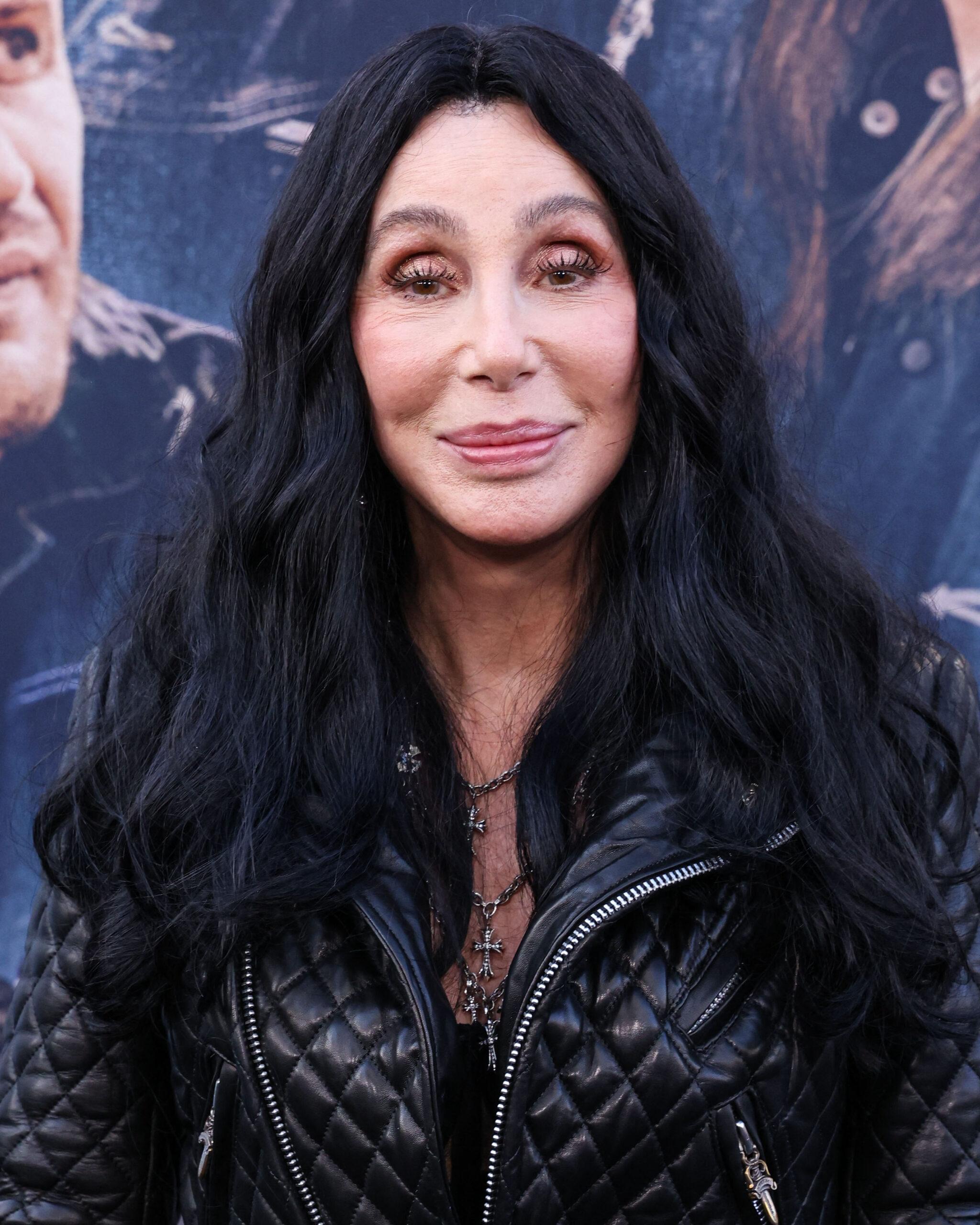 Cher at the Los Angeles Premiere Of Focus Features' 'The Bikeriders'
