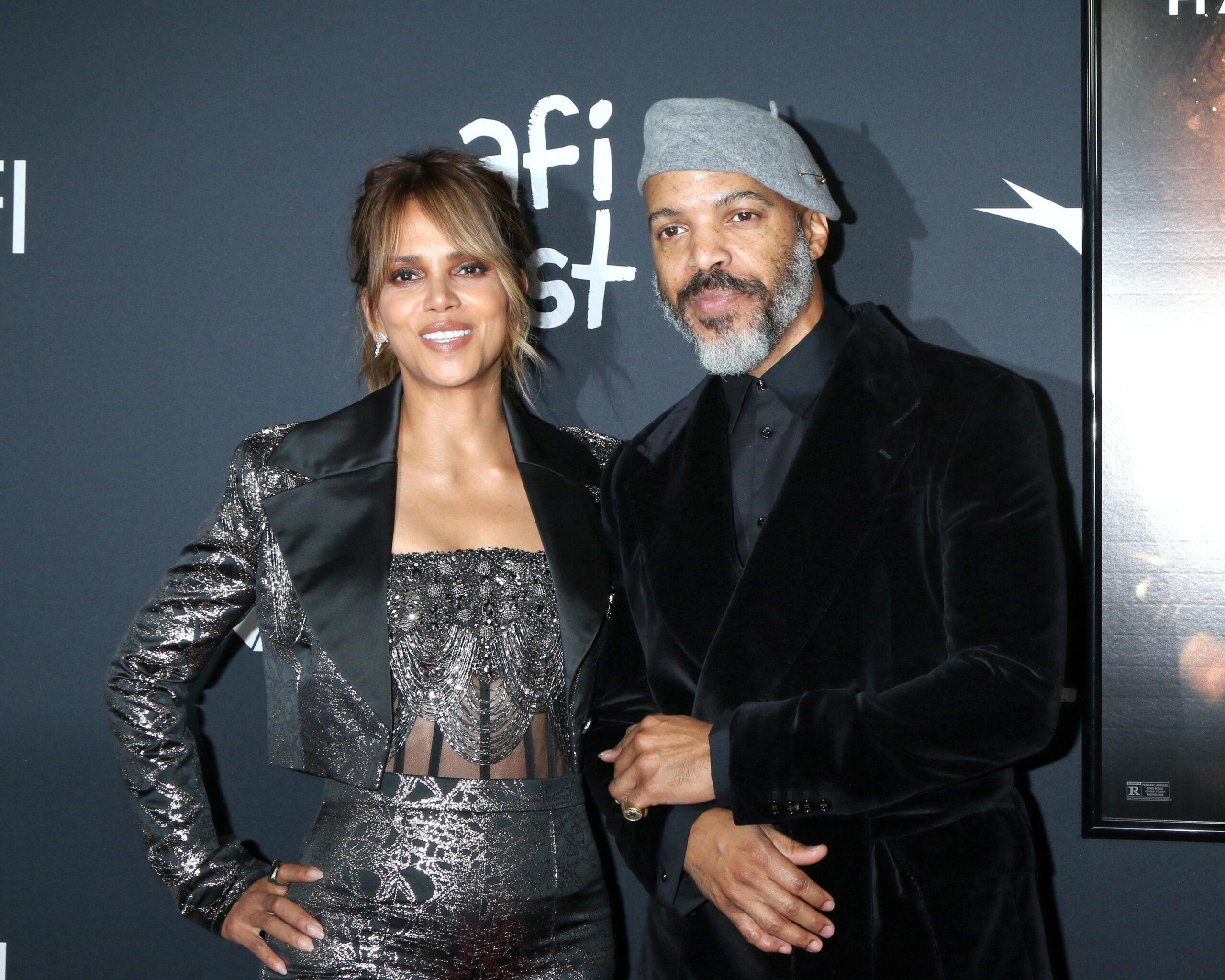 Halle Berry & Van Hunt at USA - AFI Fest - Bruised Premiere - Los Angeles