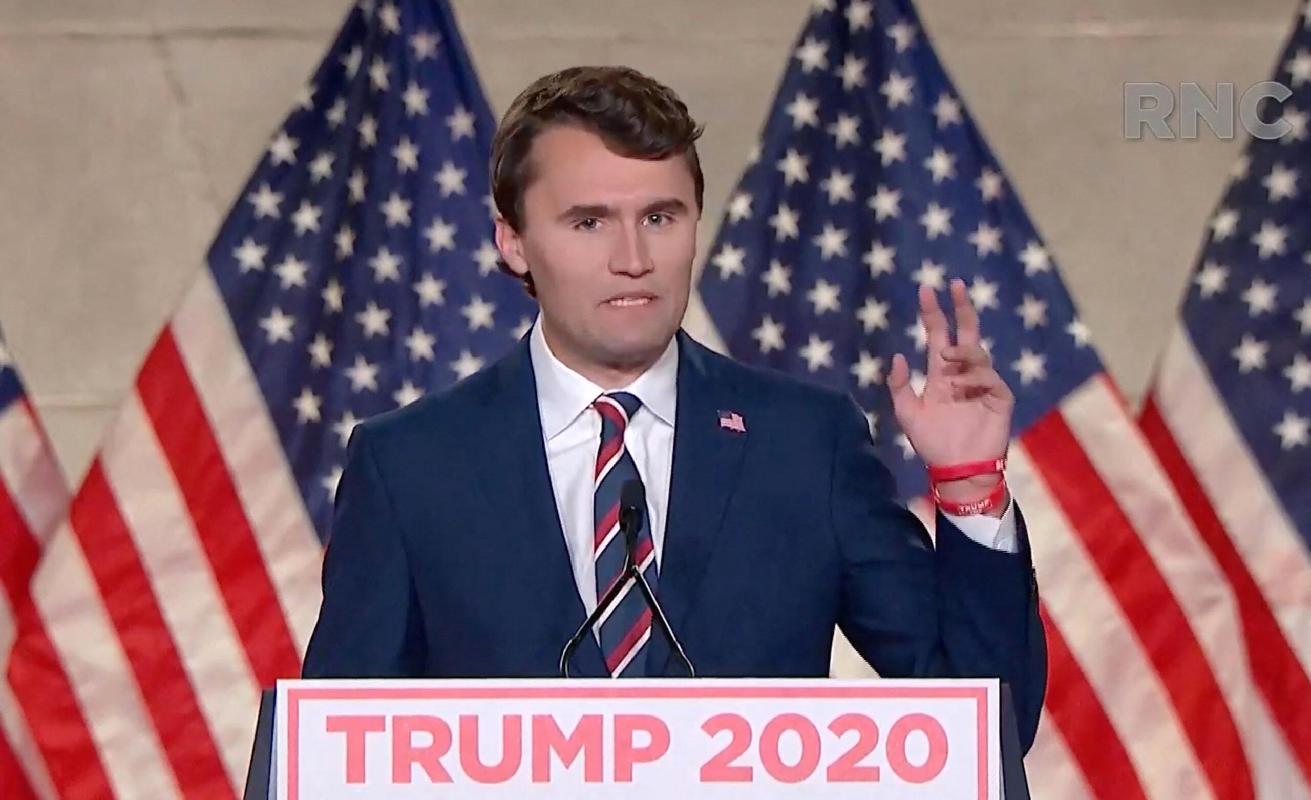 Charlie Kirk at RNC 2020