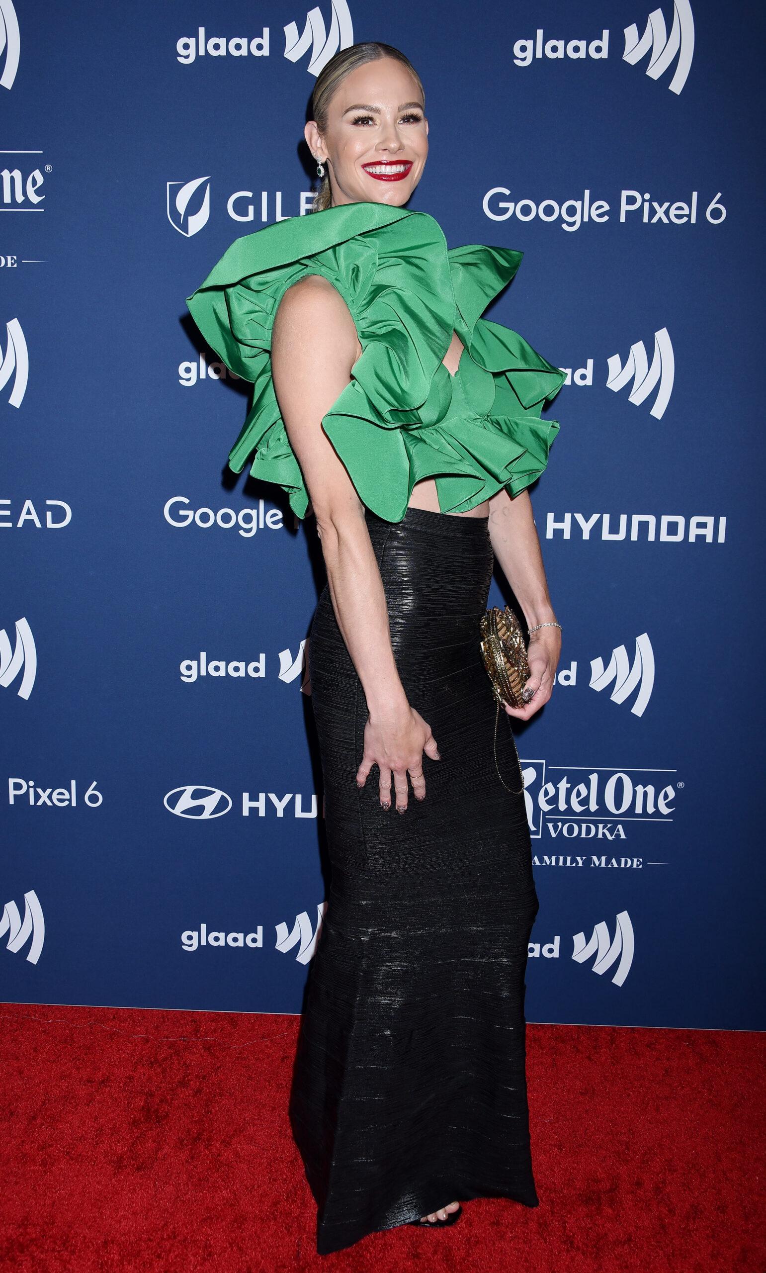 Meghan King at the 33rd Annual GLAAD Media Awards