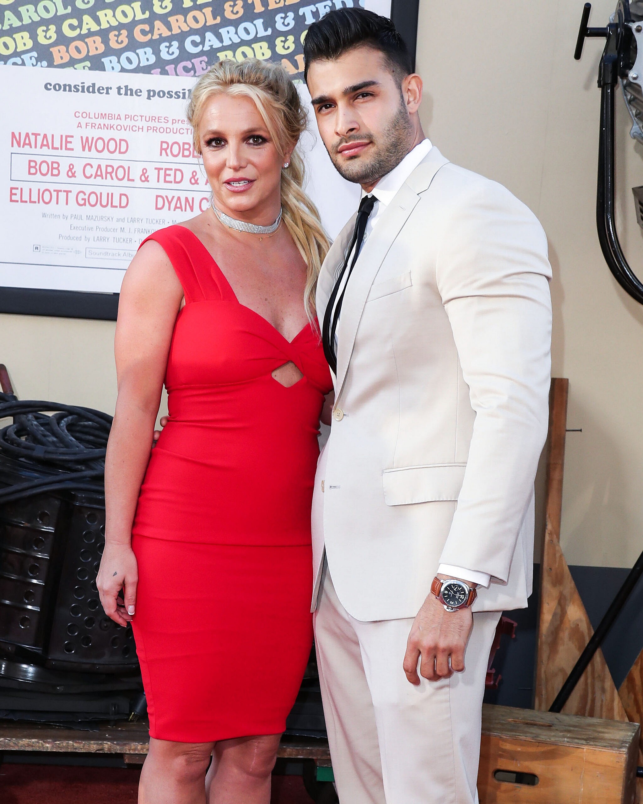 Britney Spears and Sam Asghari
