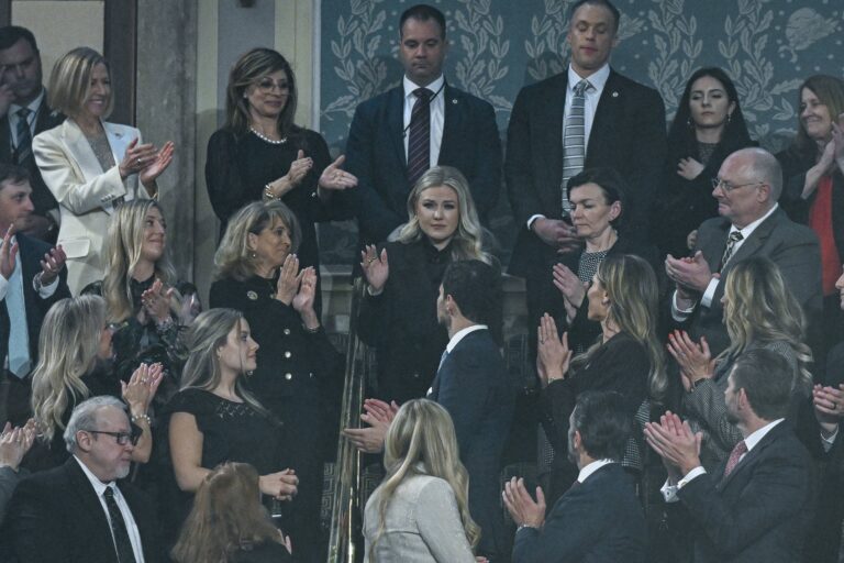 Erika Kirk at Trump's 2026 State of the Union Address