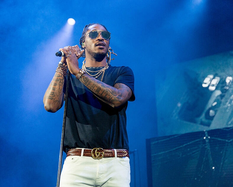 Rapper Future performing at Summerfest Music Festival 2017