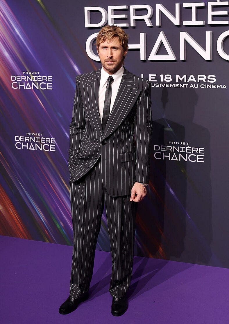 Ryan Gosling at the 'Project Hail Mary' photocall in Paris