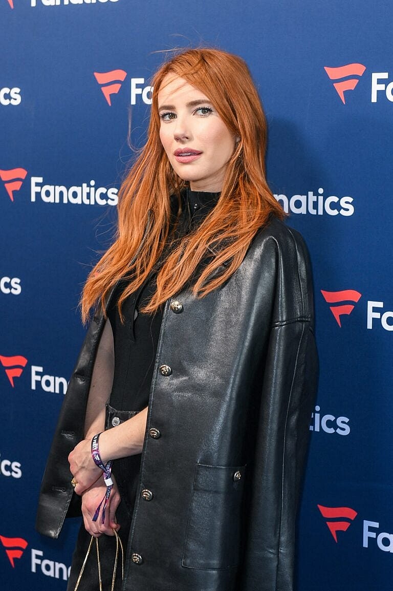 Emma Roberts at 2025 Fanatics Super Bowl Party