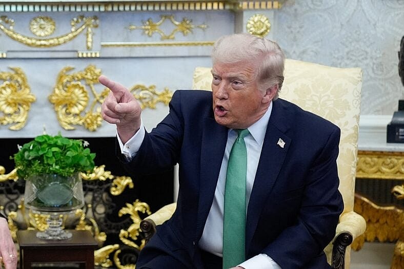 Donald Trump at the White House
