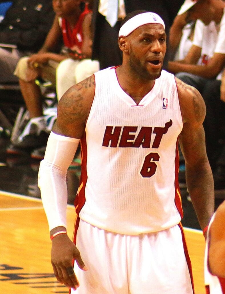 LeBron James, Miami Heat. 