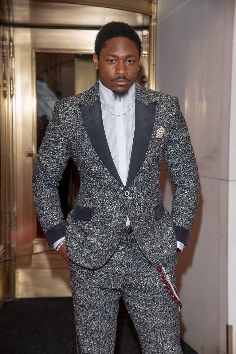 Stefon Diggs at The Pierre Hotel