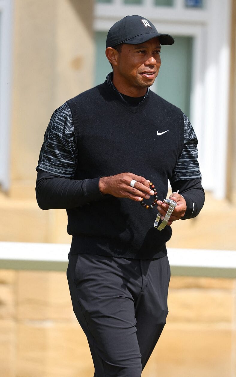 Tiger Woods at a golf tournament