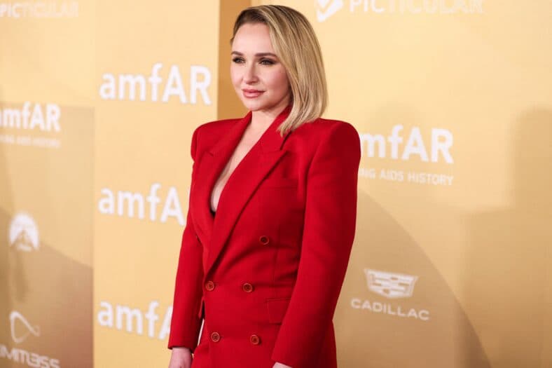Hayden Panettiere at 2022 amfAR Gala Los Angeles
