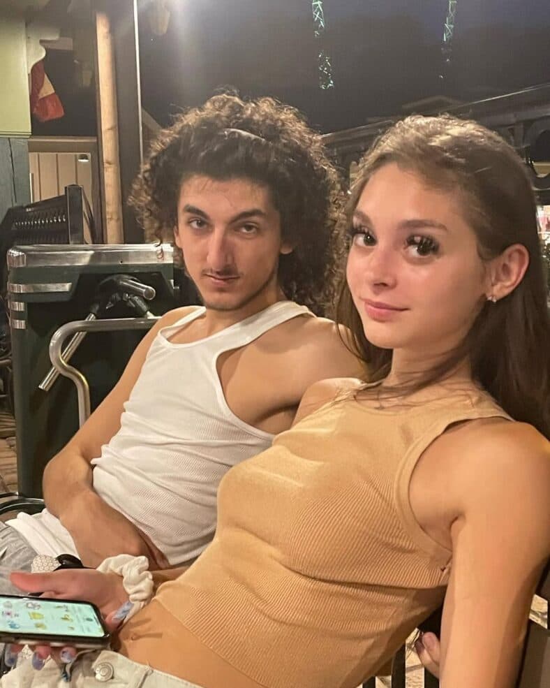 Mackenzie Shirilla and Dominic Russo