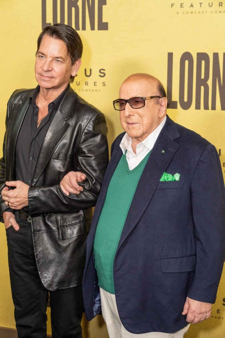Greg Schriefer and Clive Davis