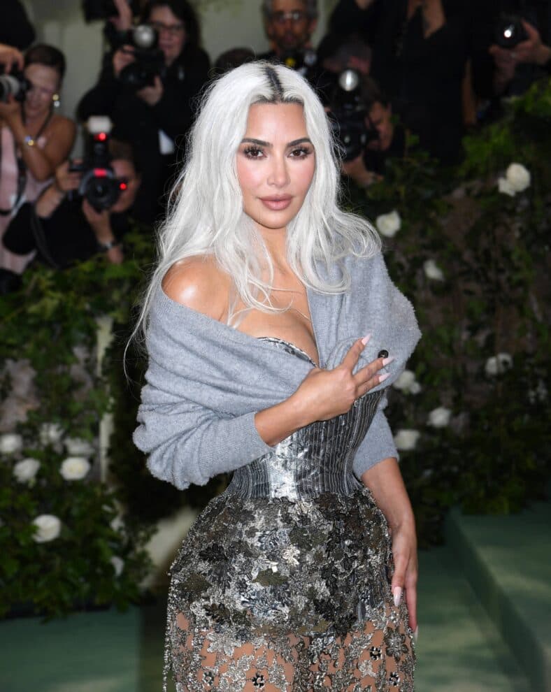 Kim Kardashian at the 2024 Met Gala
