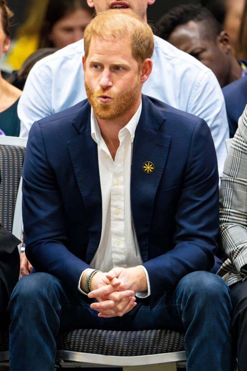 Prince Harry, Duke of Sussex at Sitting Volleyball