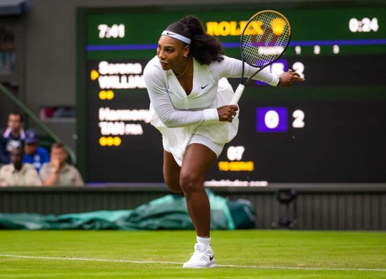 Serena Williams at 2022 The Championships Wimbledon - Day 2